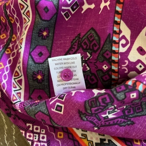 Grand and Greene Bohemian Flowy Colorful Top - Picture 14 of 15